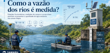 Como a vazão dos rios é medida?