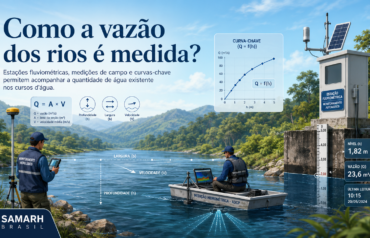 Como a vazão dos rios é medida?