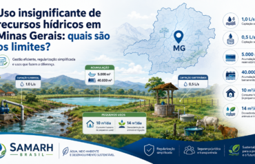 Uso insignificante de recursos hídricos em Minas Gerais: quais são os limites?
